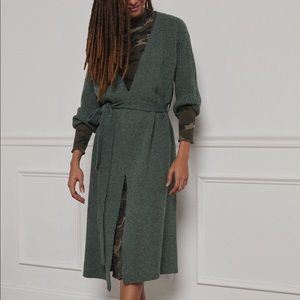 Anthropologie Amadi wrap sweater duster